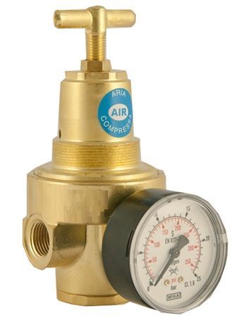 Regulador presion laton