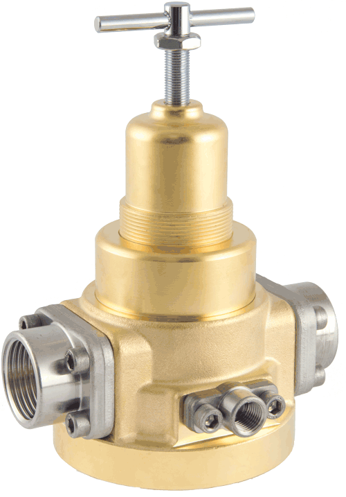 Regulador presión latón