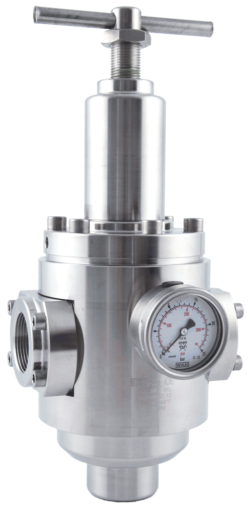 Regulador presión inoxidable 2