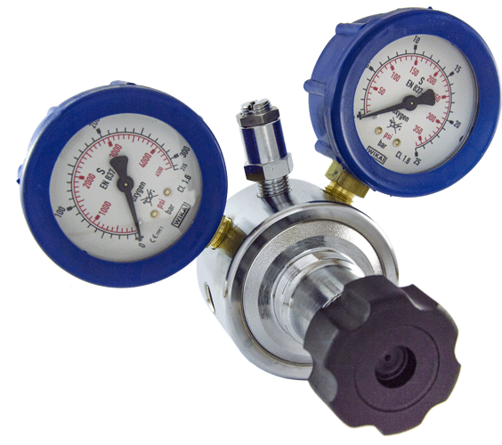 Regulador botella nitrogeno