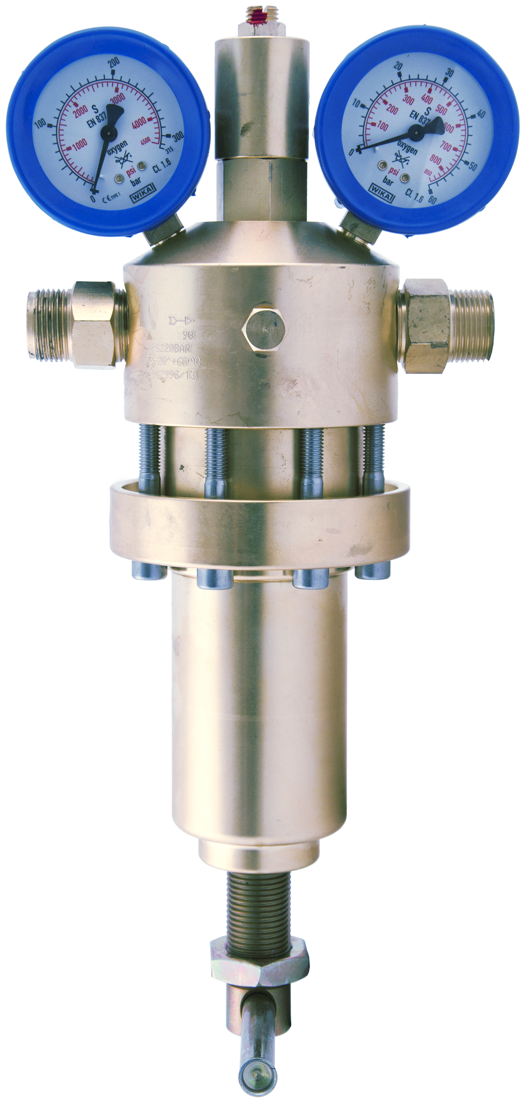 Regulador inoxidable alta presion 1