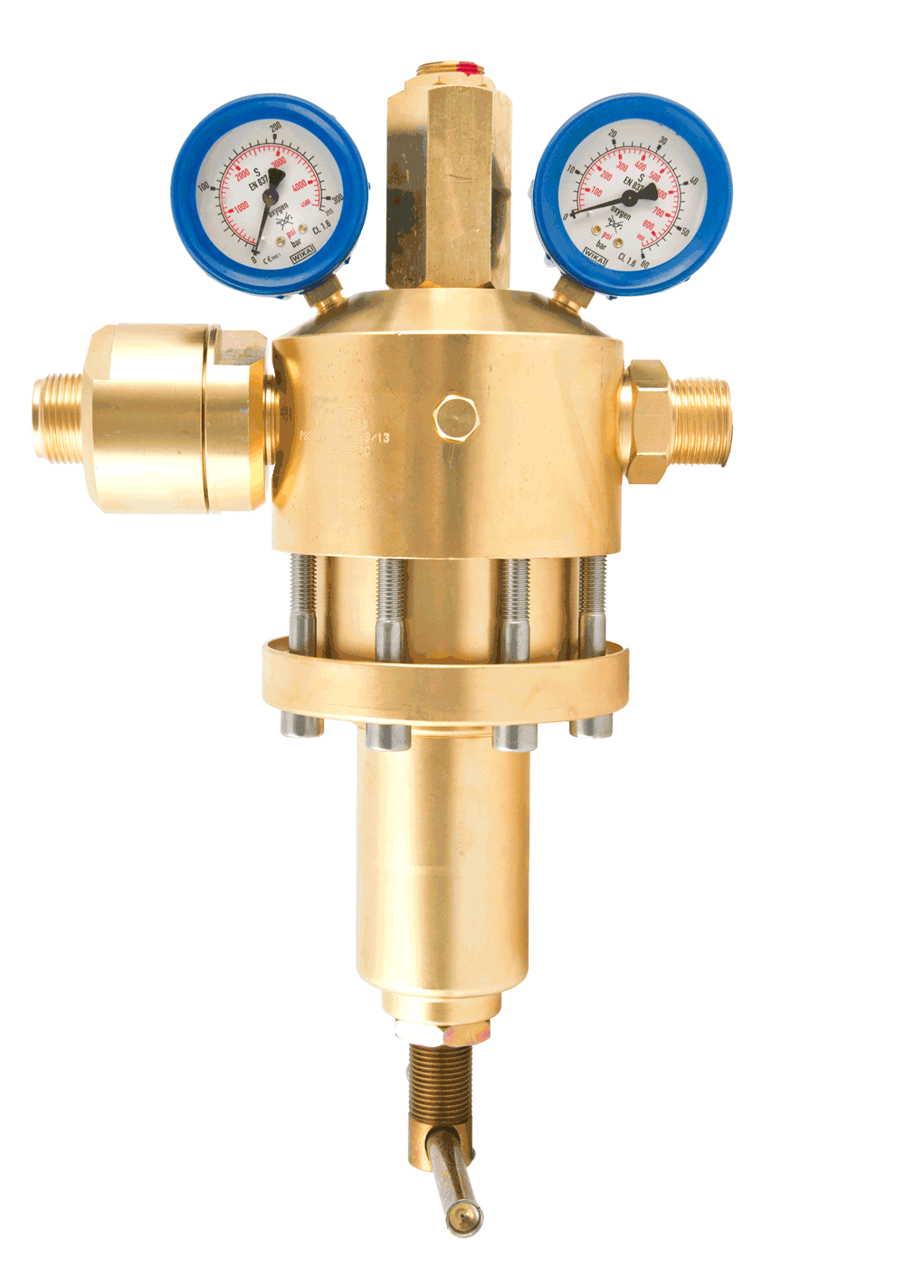 Regulador alta presión latón