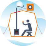 beheizbares Saunazelt beheizbares Saunazelt