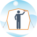 Mobiles Saunazelt mit Deckenregalen Mobiles Saunazelt mit Deckenregalen