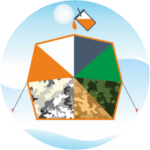 Saunazelt in verschiedenen Farben