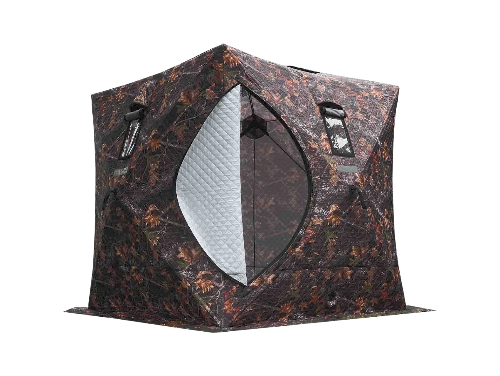 3-Schichtiges Winterzelt und Saunazelt in Einem