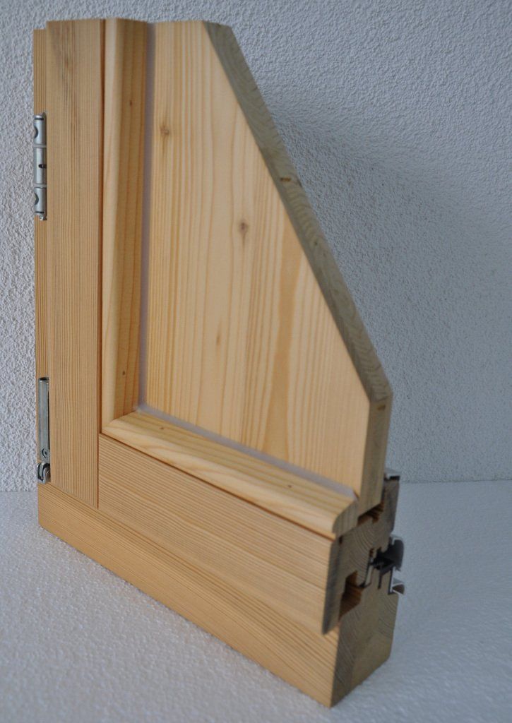 Holzfenster in Fichte natur