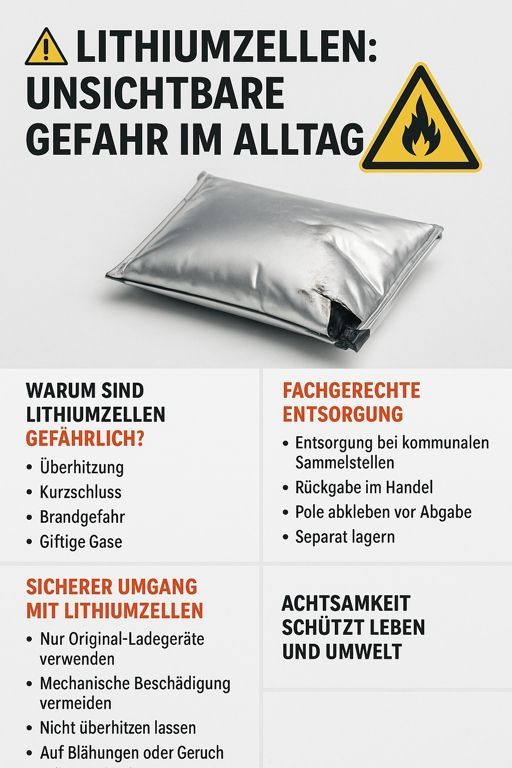 Lithiumzellen - Schema