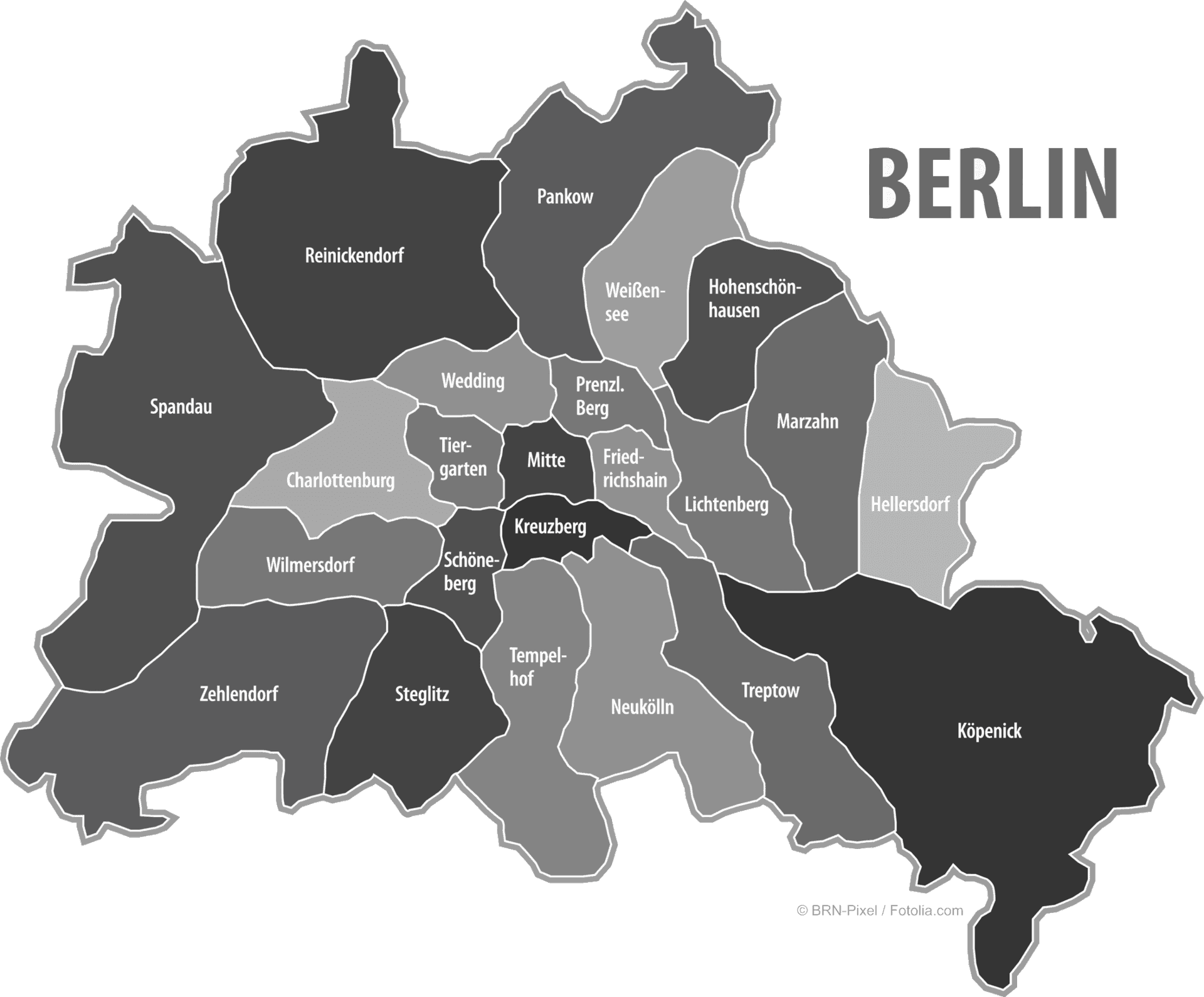 Berlin - Bezirke Berlin - Bezirke