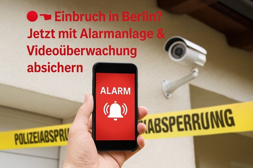 Einbruch in Berlin oder Potsdam - Wisotzki Sicherheitstechnik hilft