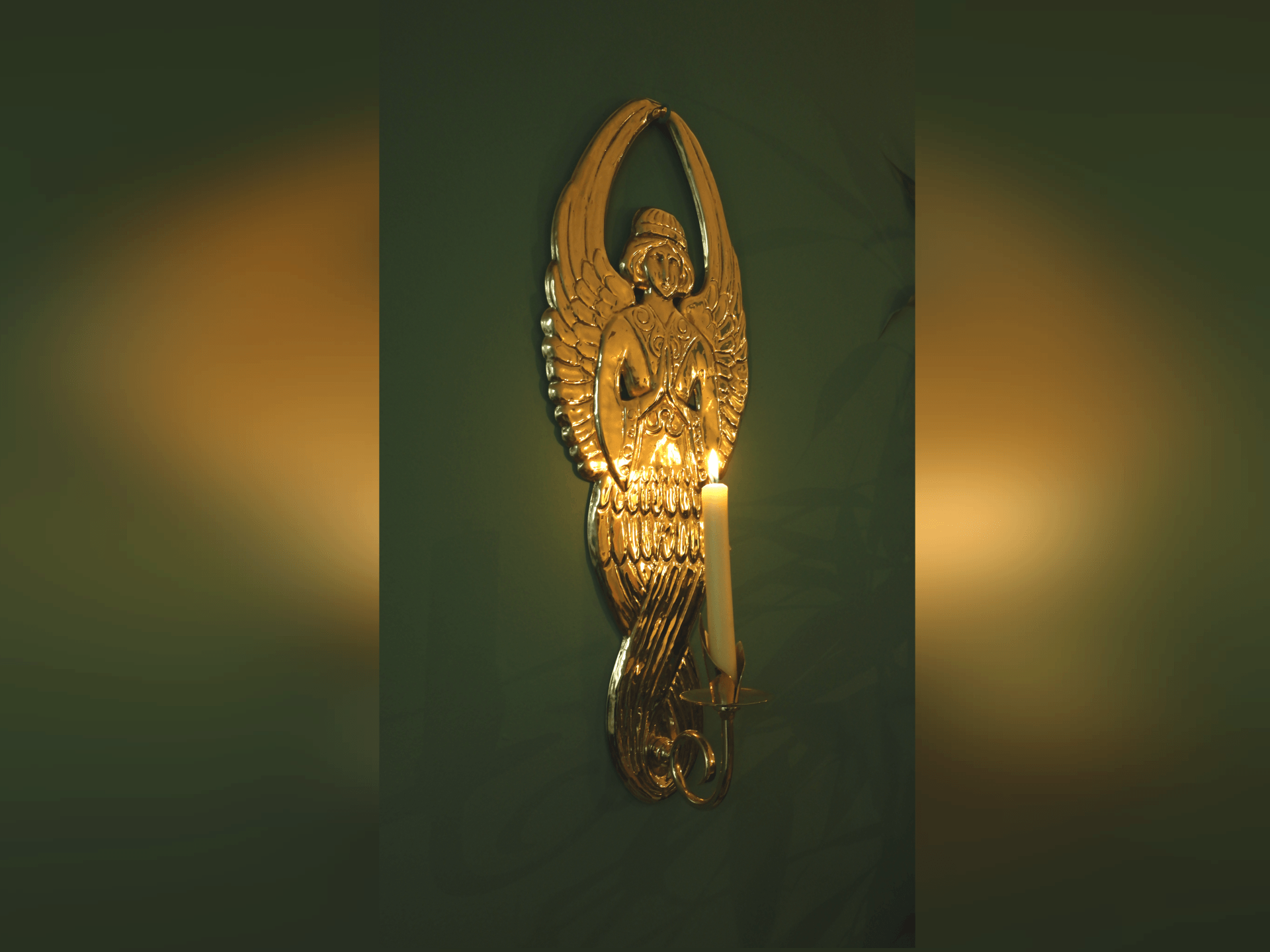 Christbaumspitze aus Messing