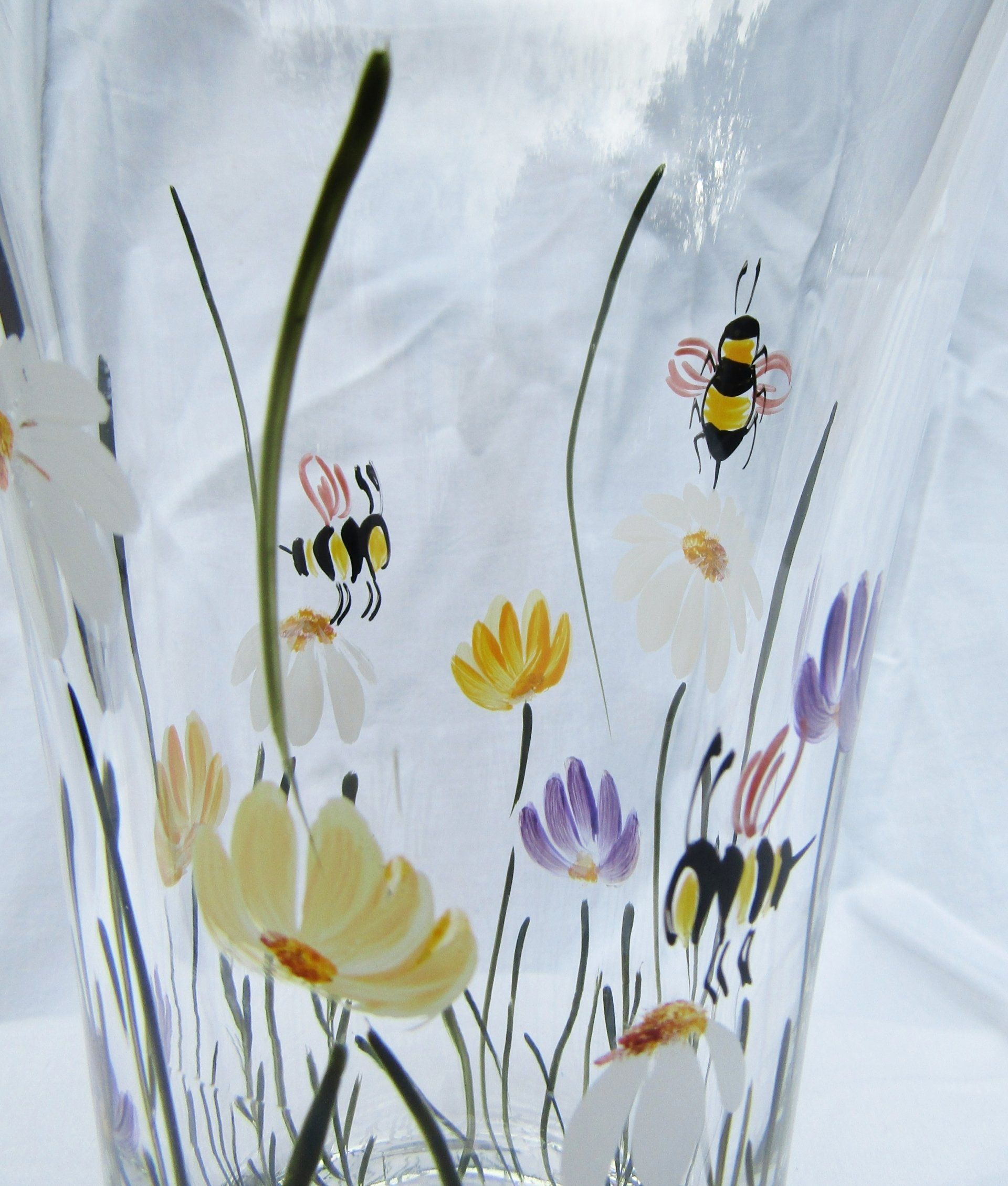 Bees and Flowers Flare Detail