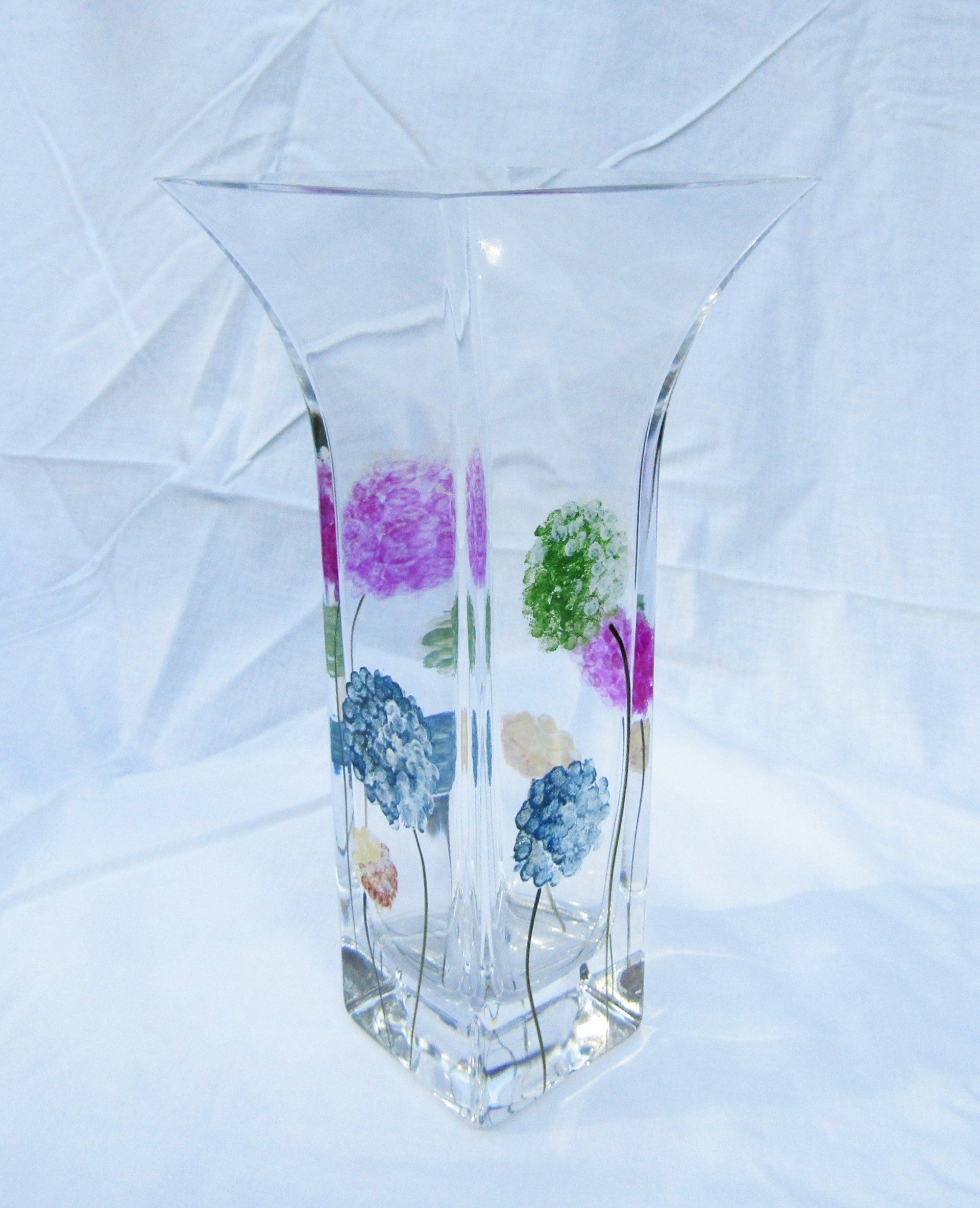 Dahlia square Vase 1