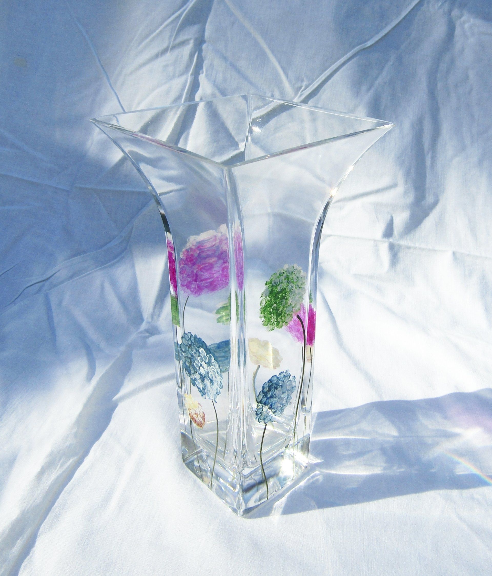 Dahlia Square Vase 2 Dahlia Square Vase 2