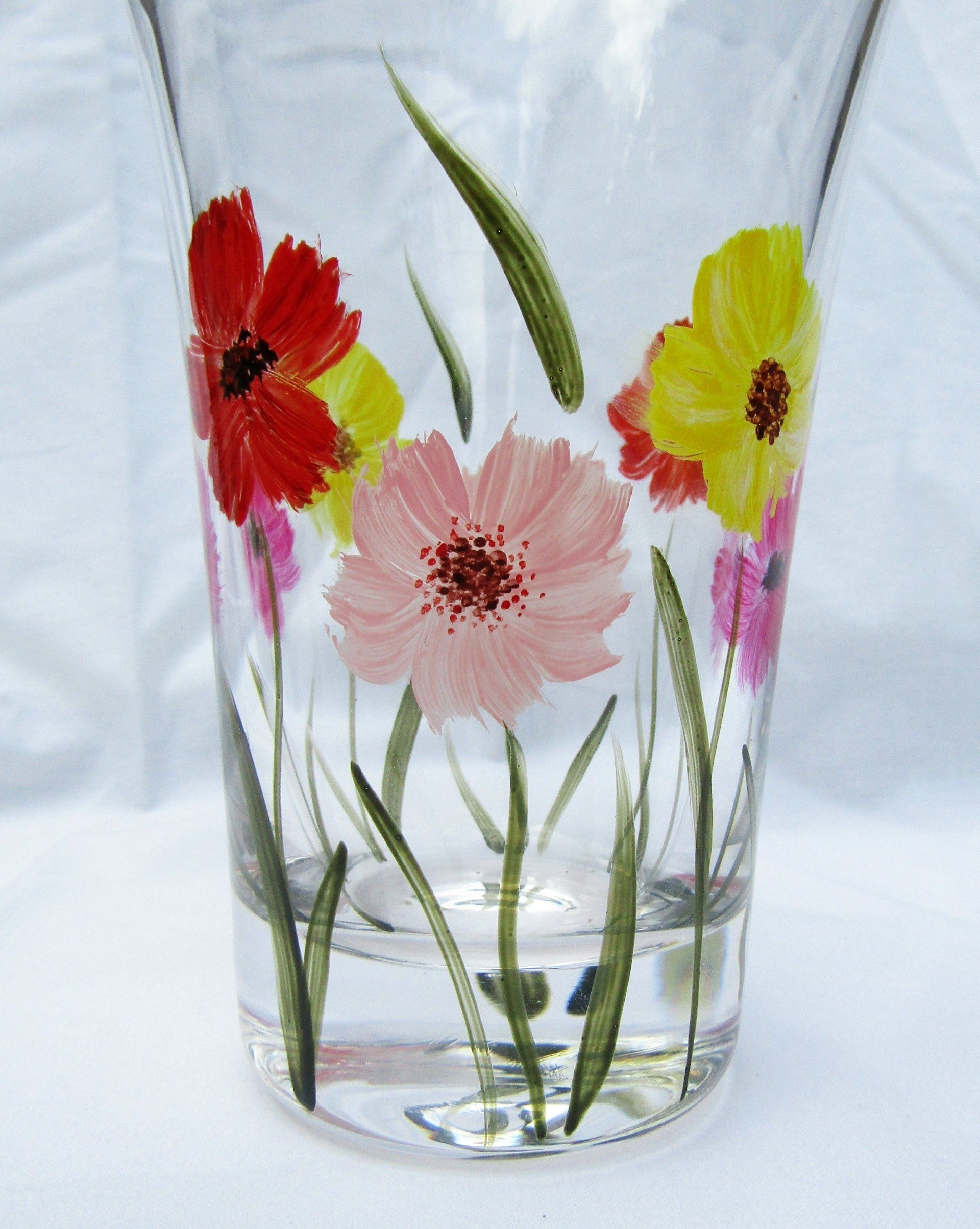 Floral Flare Vase Detail