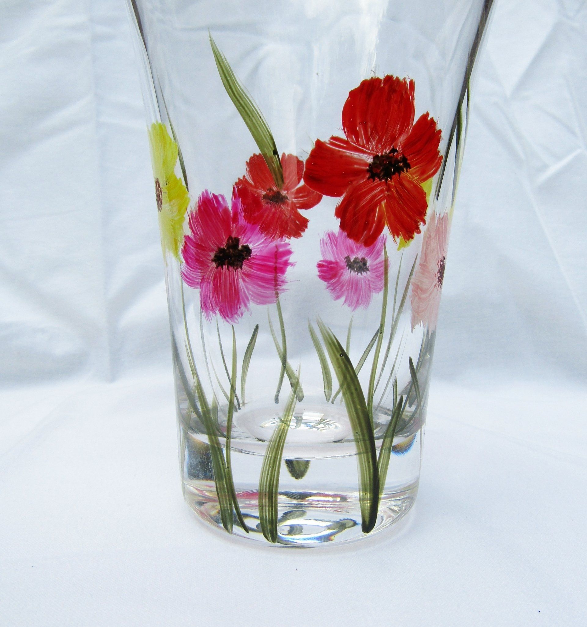 Floral Flare Vase Detail 2