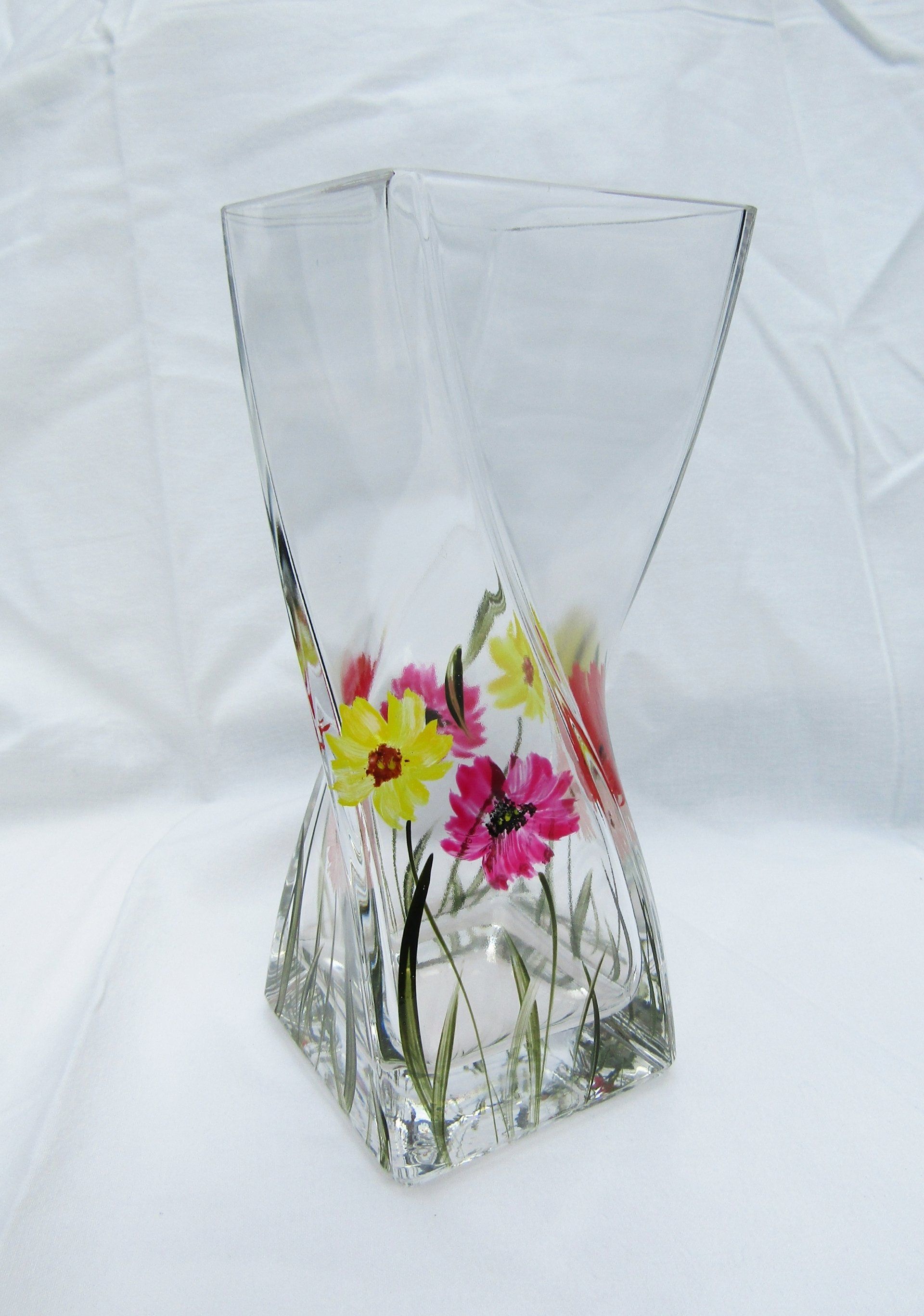 Floral Twist Vase
