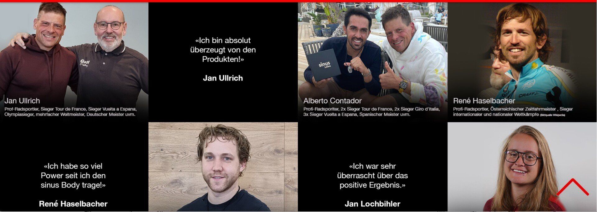 Sportler erzählen ihre Erfahrungen zu i-like Produkten