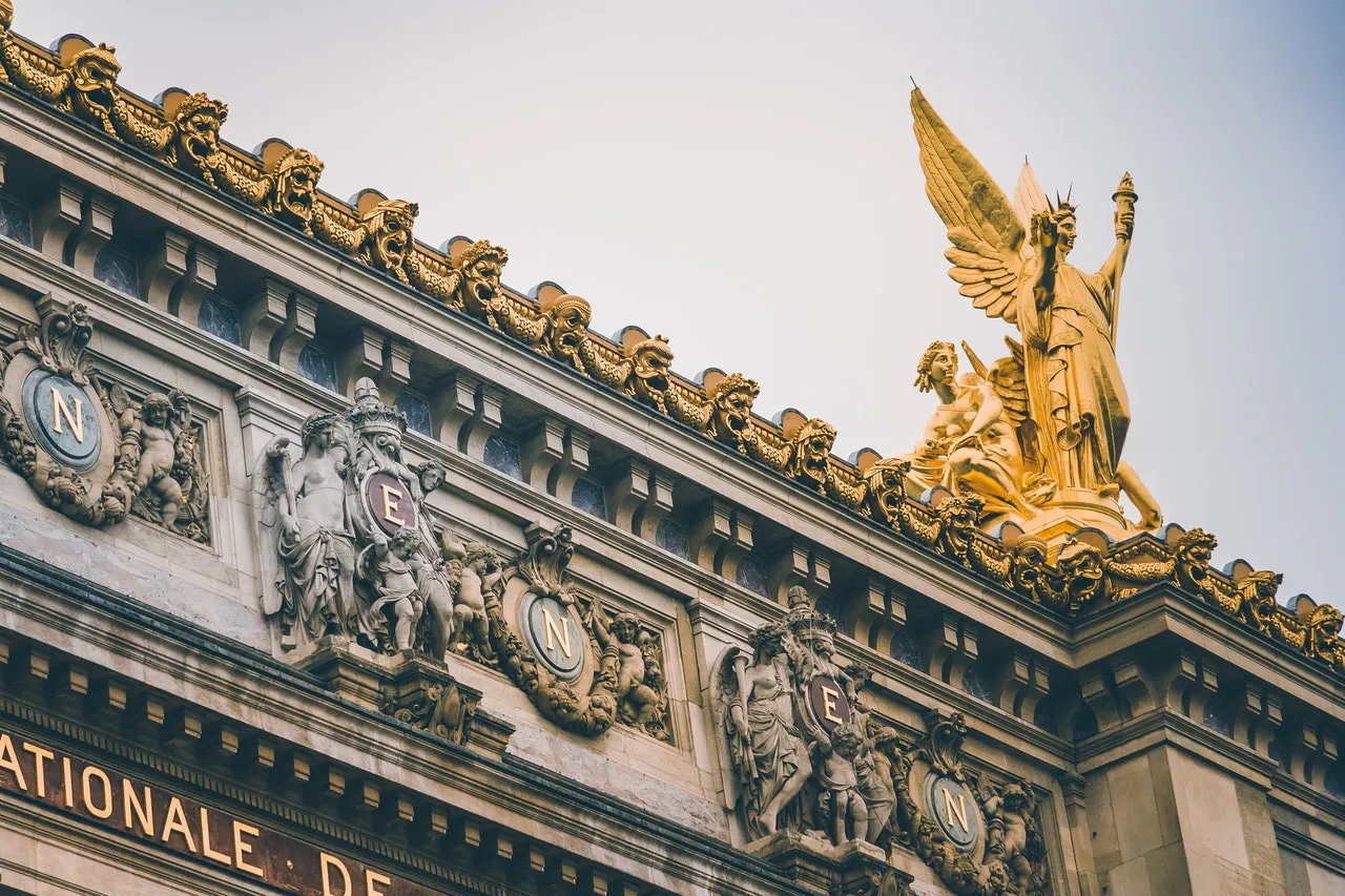 Opéra Garnier, in Paris