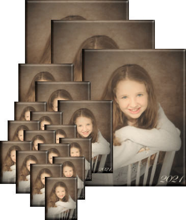 Includes 3-8x10s, 3-5x7s and 12 wallets