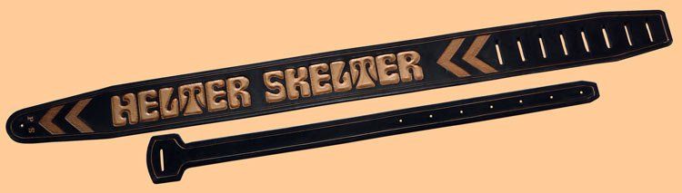Helter-Skelter edler Gitarrengurt punziert