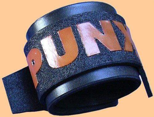 DJ-Armband punziert und modisch gestylt