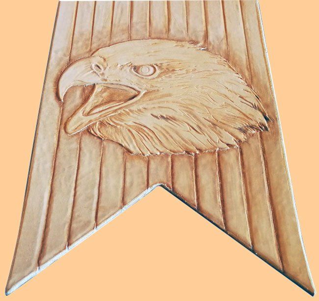 Schutzblech Abdeckung mit punzierten Us-Flaggen-Design