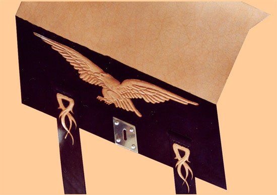 Motorrad-Satteltasche-Koffer maßgeschneidert