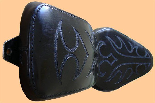 Harley Sitzbank neu bezogen