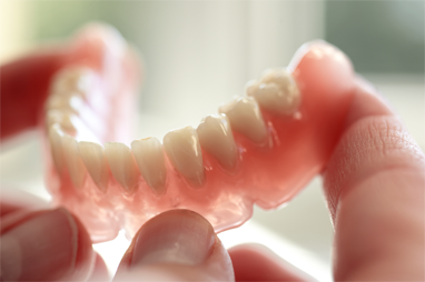 Zahnersatz als Beispiel für eine Implantat Behandlung