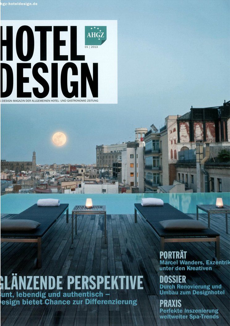Publikation AHGZ Hotel Design Januar 2013 Sehen Hinsehen Ansehen | weiser.lighting