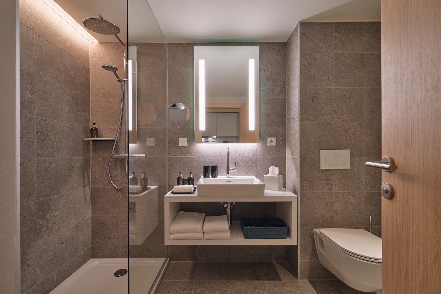 Projekt weiser lighting Adina Apartment Hotel Wien Gästezimmer Bad | Foto Soenne