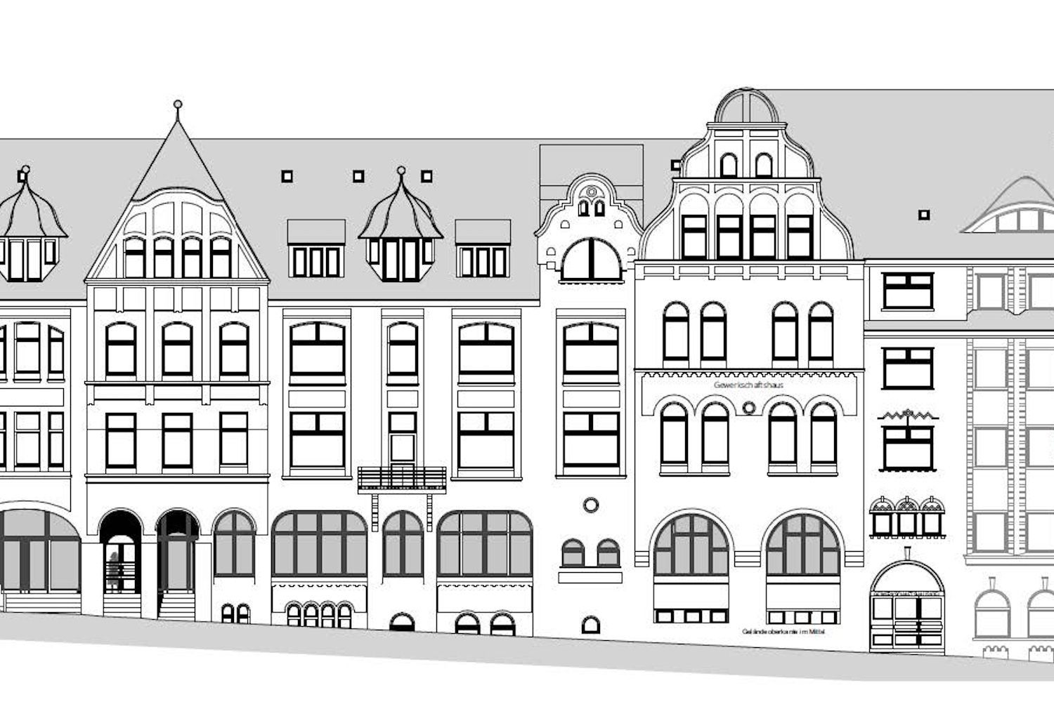 Legienhof Kiel Zeichnung Foto IGEMET GmbH