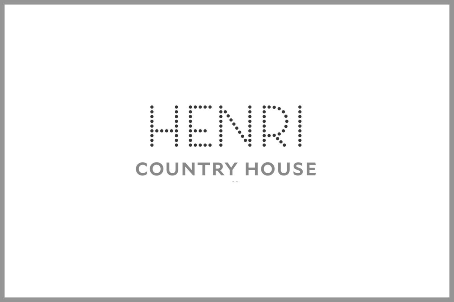 Projektvorschau weiser.lighting / Logo HENRI Country House