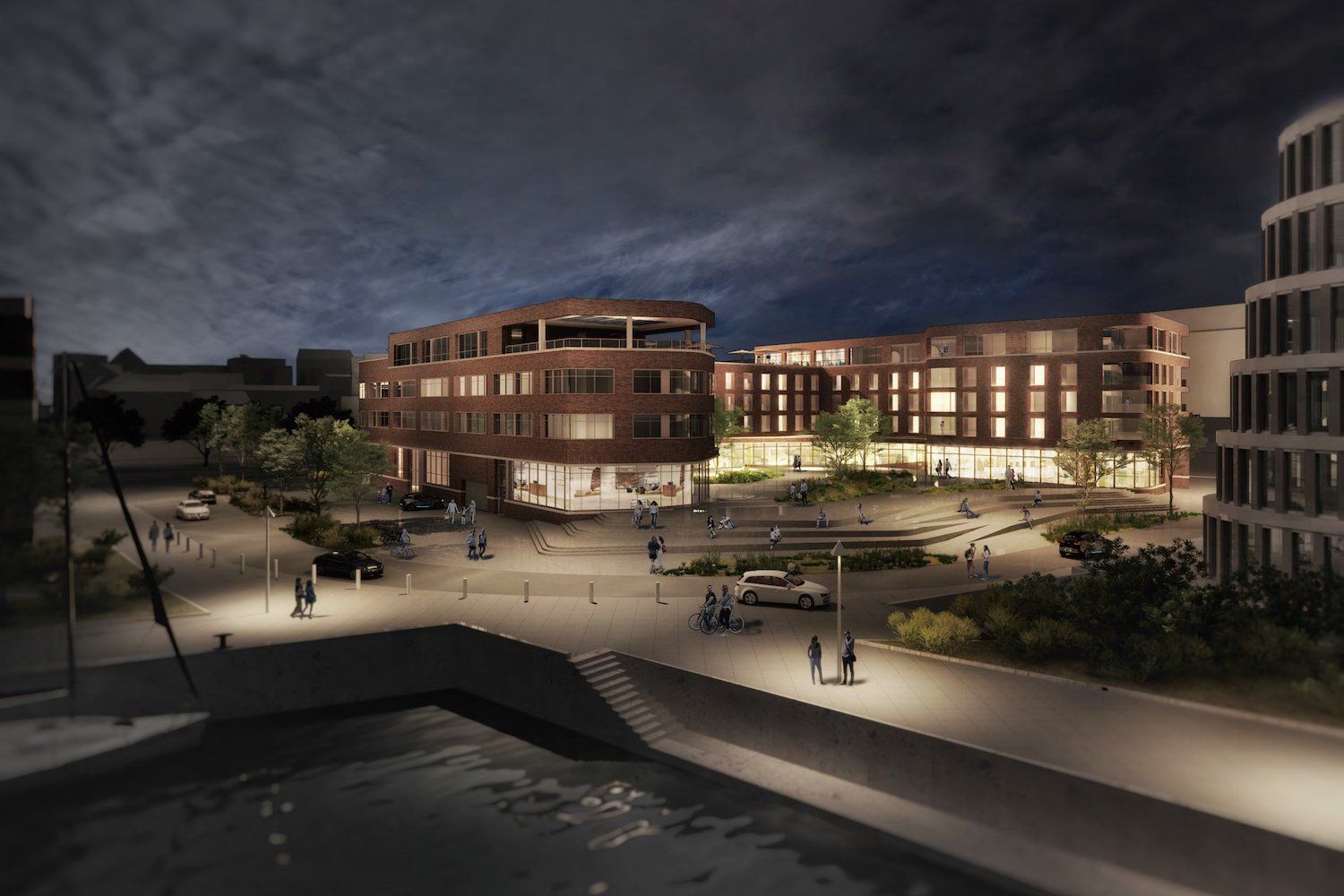 Projektvorschau ScanHotels StadthafenRostock weiser.lighting / Foto TCHOBAN VOSS Architekten Hamburg