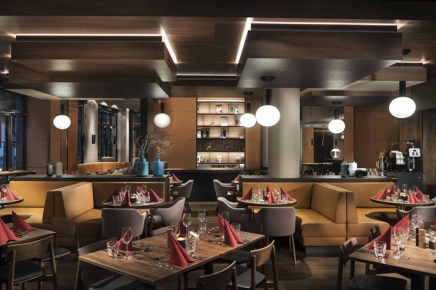 Adina Apartment Hotel Frankfurt Restaurant / Foto Adina Apartment Hotels