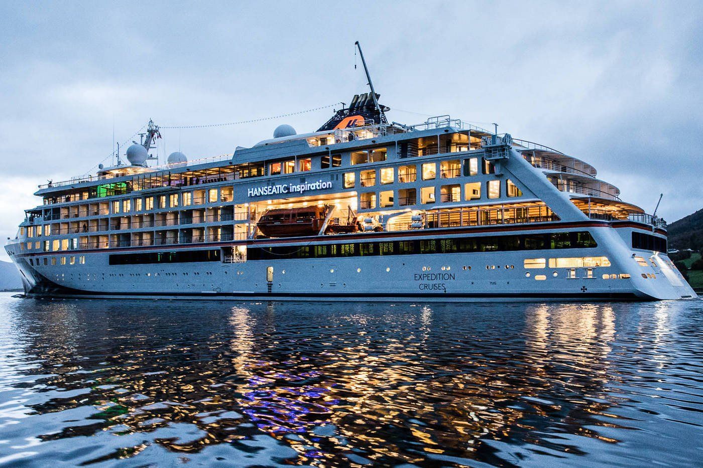 Überführungsfahrt HANSEATIC inspiration / Foto Copyright Hapag-Lloyd Cruises Überführungsfahrt HANSEATIC inspiration / Foto Copyright Hapag-Lloyd Cruises