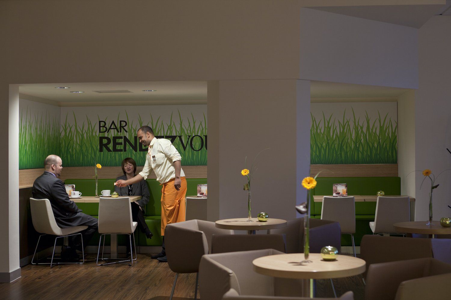 Licht zum Hinsehen im ibis Hotel Frankfurt Centrum / Foto www.tompflaum.com