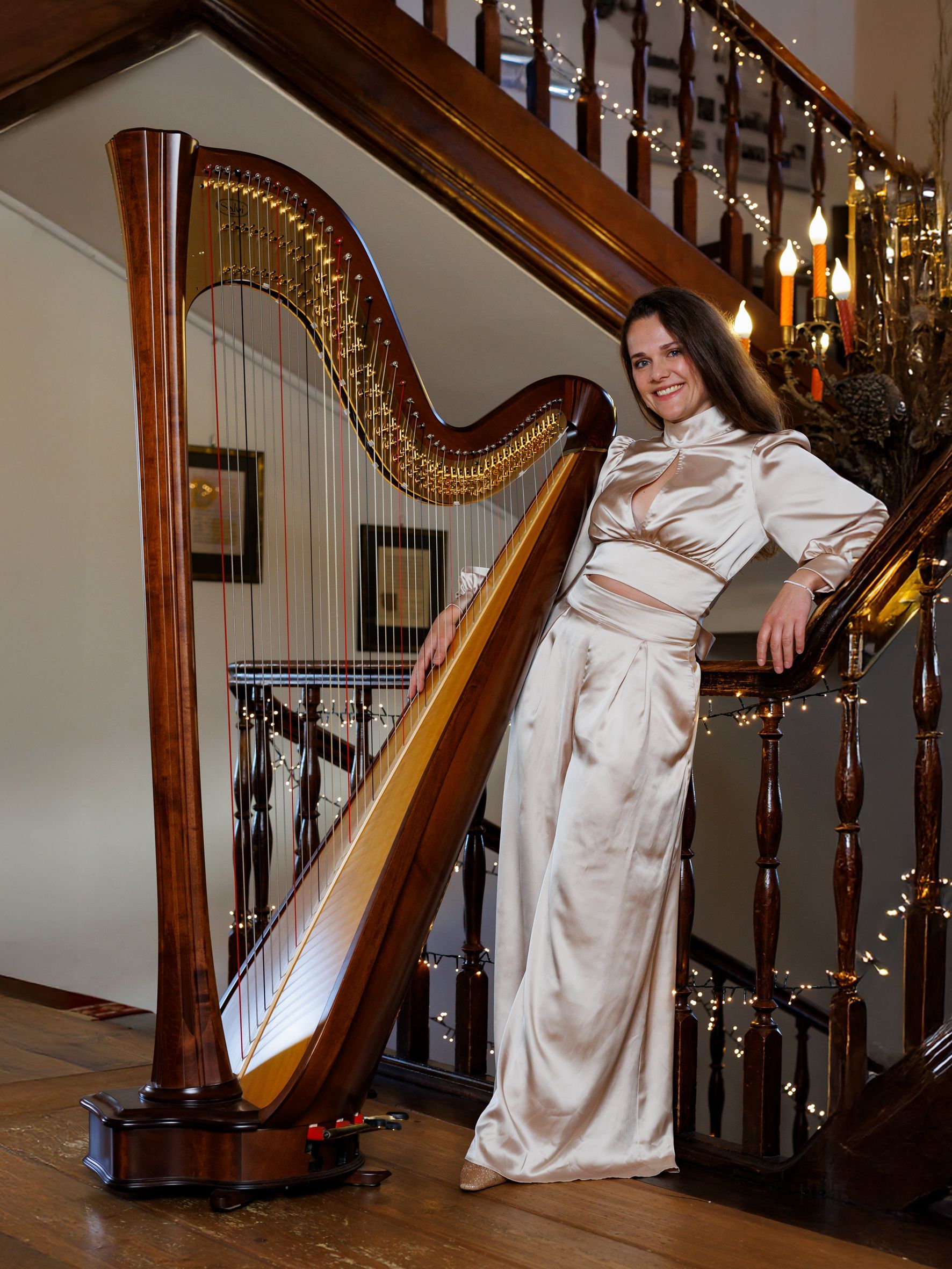 Konzert in Bamberg zum Muttertag von Harfenistin und Sängerin Annalena Storch