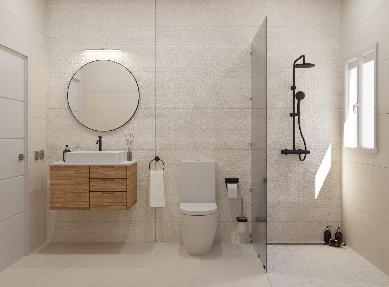 Estudio CGM render, infografía 3d, 4 viviendas La Alfoquía interiores 4