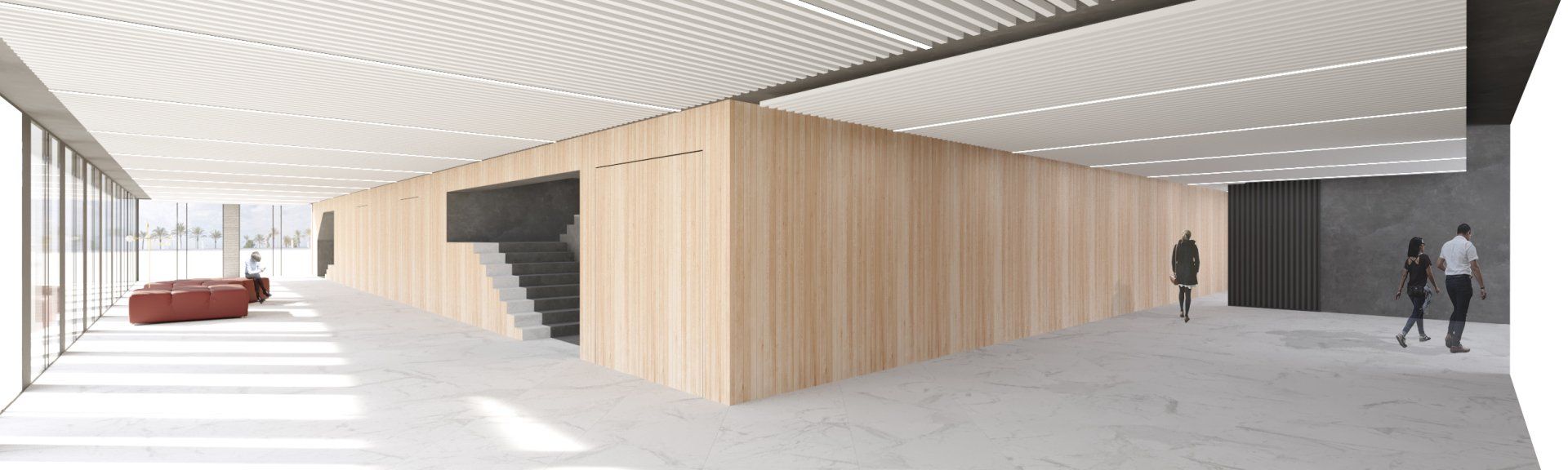 Estudio CGM render, infografía 3d,Concurso. Auditorio Maestro Padilla, Almeria 4