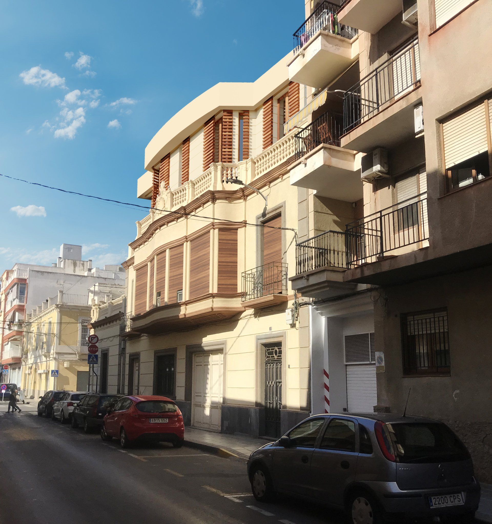 Estudio CGM render, infografía 3d,Rehabilitación. Águilas, Murcia 2