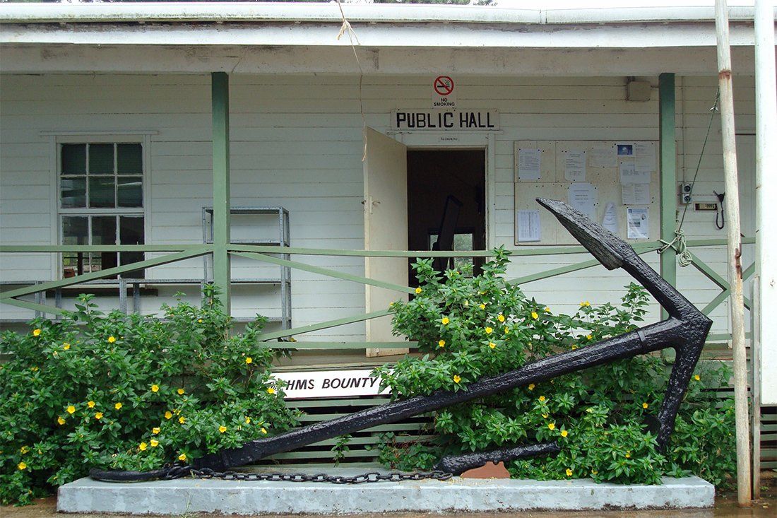 Der Anker der H.M.S. Bounty Der Anker der H.M.S. Bounty