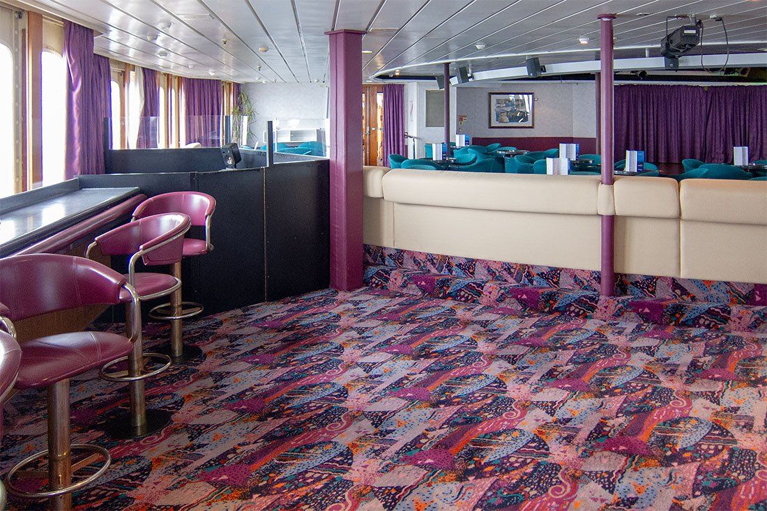 Der Salon Caribe auf der MONA LISA Der Salon Caribe auf der MONA LISA