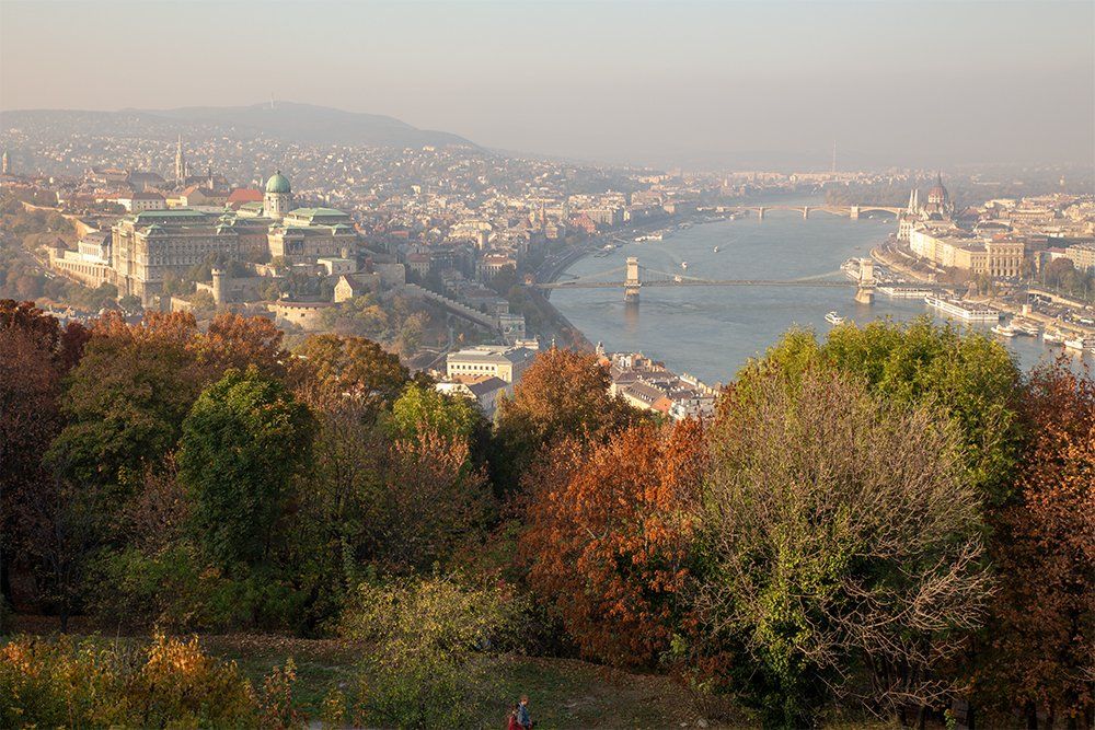 Ausblick vom Gellértberg