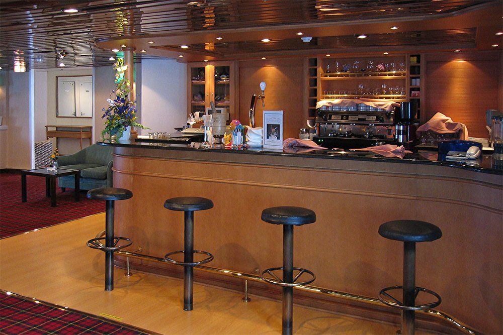 Der Clubroom der PRINCESS DANAE Der Clubroom der PRINCESS DANAE