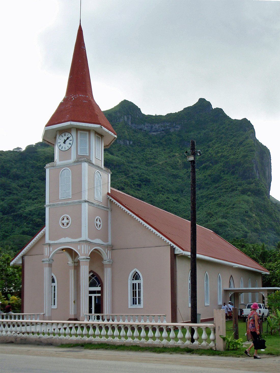 Die Kirche Eglise de Fa’anui