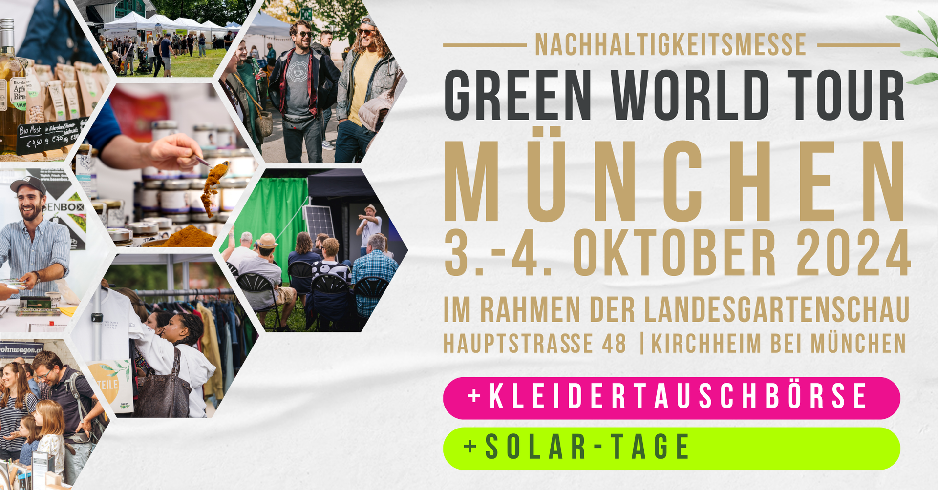 Flyer Green World Tour 2024