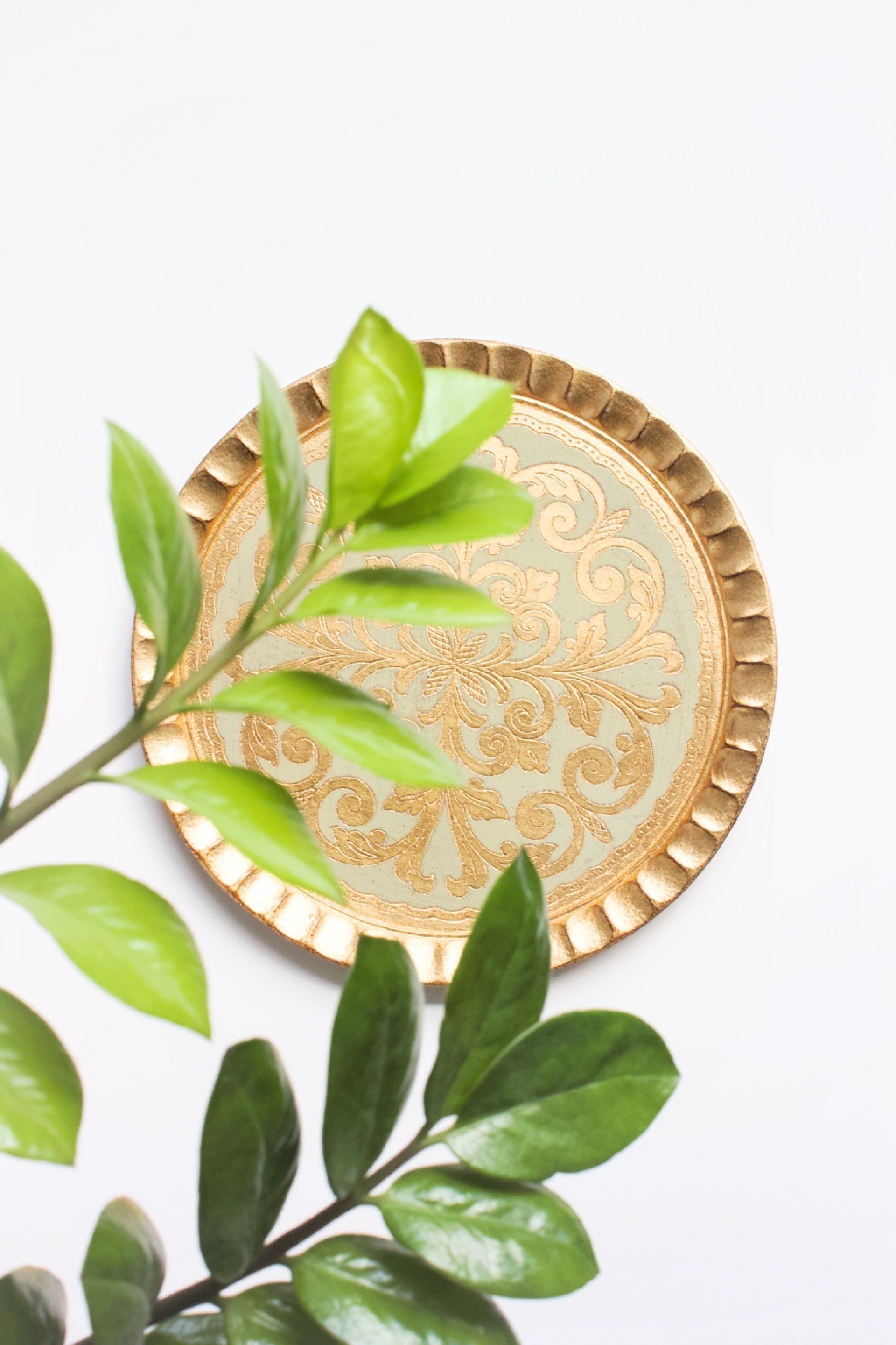 Assiette de luxe à louer pour une réception