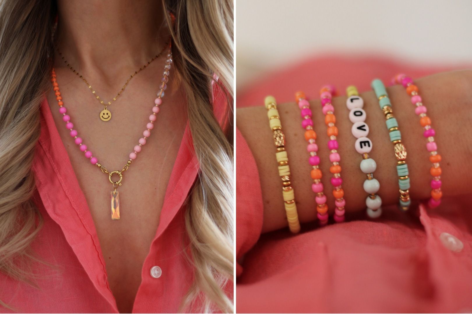 Farbe im Schmuck und Farbbedeutung - Bunter Schmuck